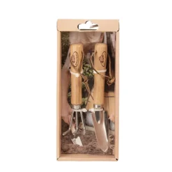 Tuingereedschap<Esschert Design Rvs Minigereedschap Schep/Hark Naturel