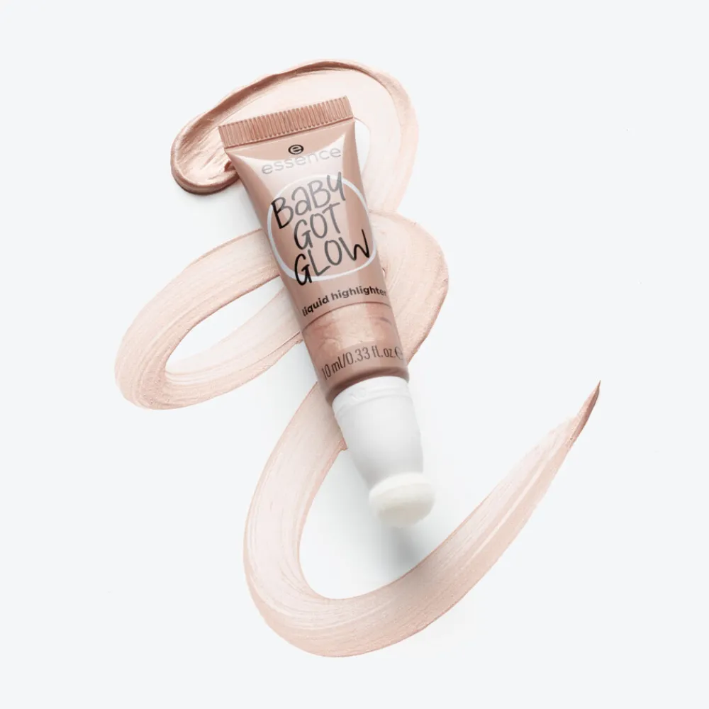 Highlighter<essence Baby Got Glow Liquid Highlighter 10 Sassy in Silk 10 ml