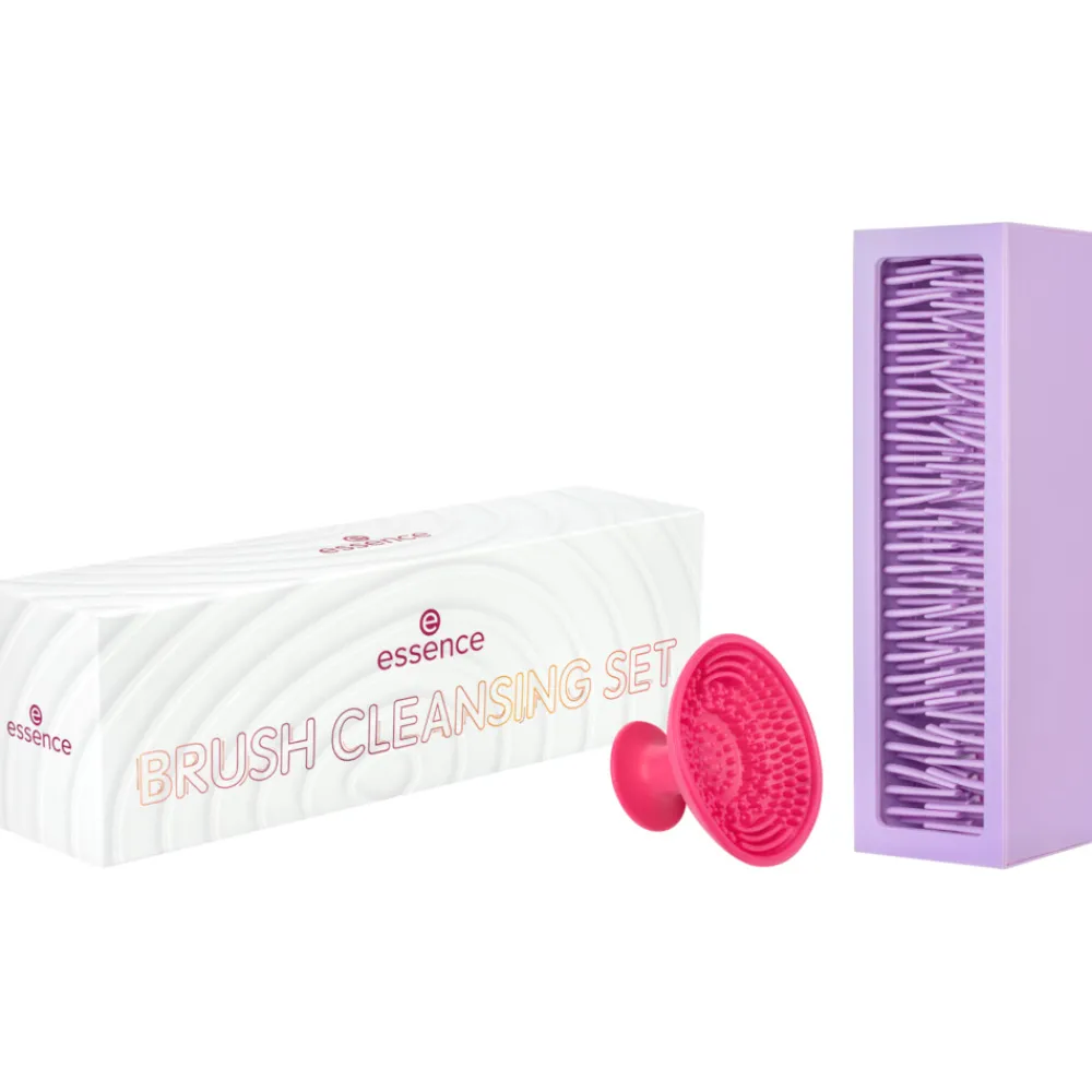 Make-Up Kwasten<essence Brush Cleansing Set 01 Cleanse & Glam