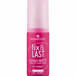 Settingspray<essence Fix & Last Make-Up Fixing Spray Instant Matte 50 ml