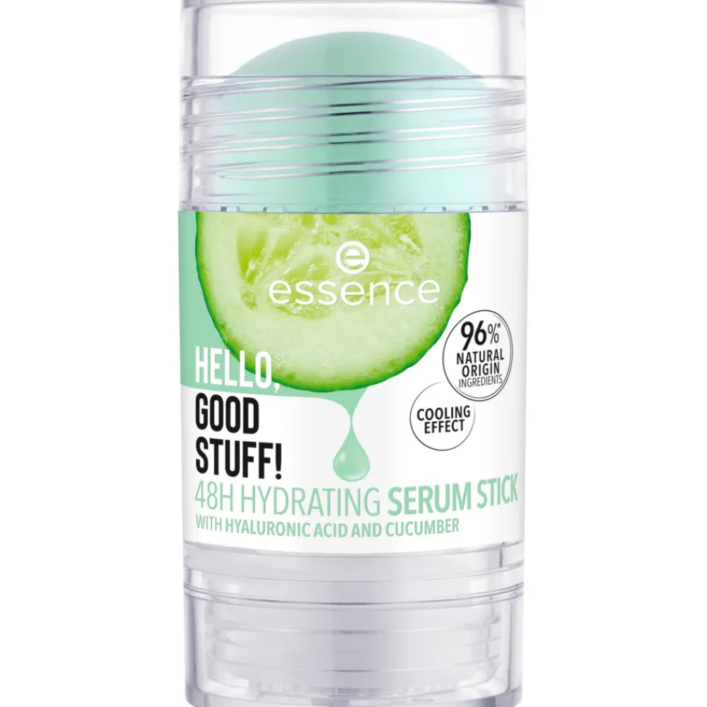 Serum<essence Hello, Good Stuff! 48h Hydrating Serum Stick Hyaluronic Acid & Cucumber 30 gr