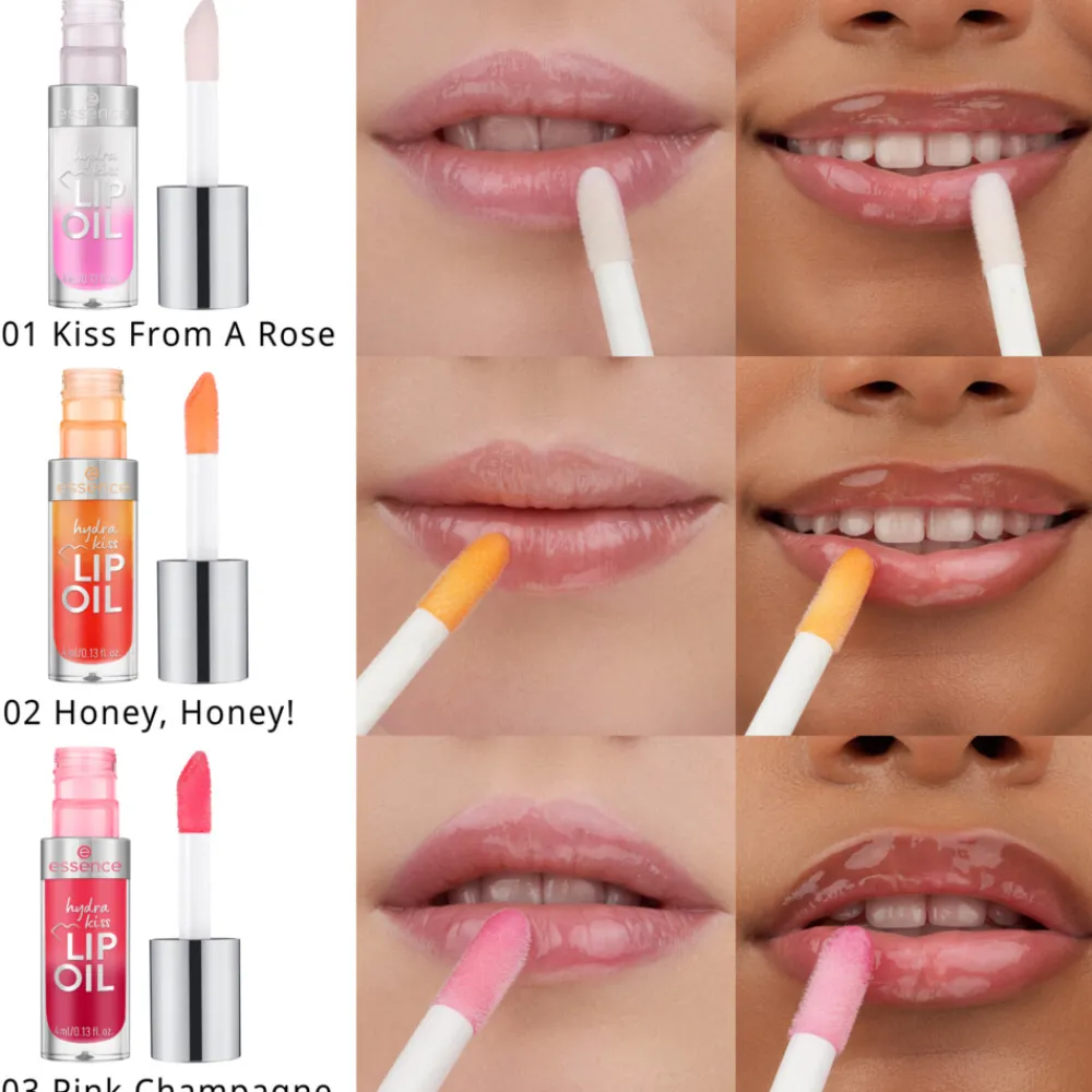 Hydra Kiss Lip Oil 03 Pink Champagne 4 ml Lipgloss