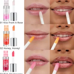 Outlet Hydra Kiss Lip Oil 01 Kiss From A Rose 4 ml Lipgloss