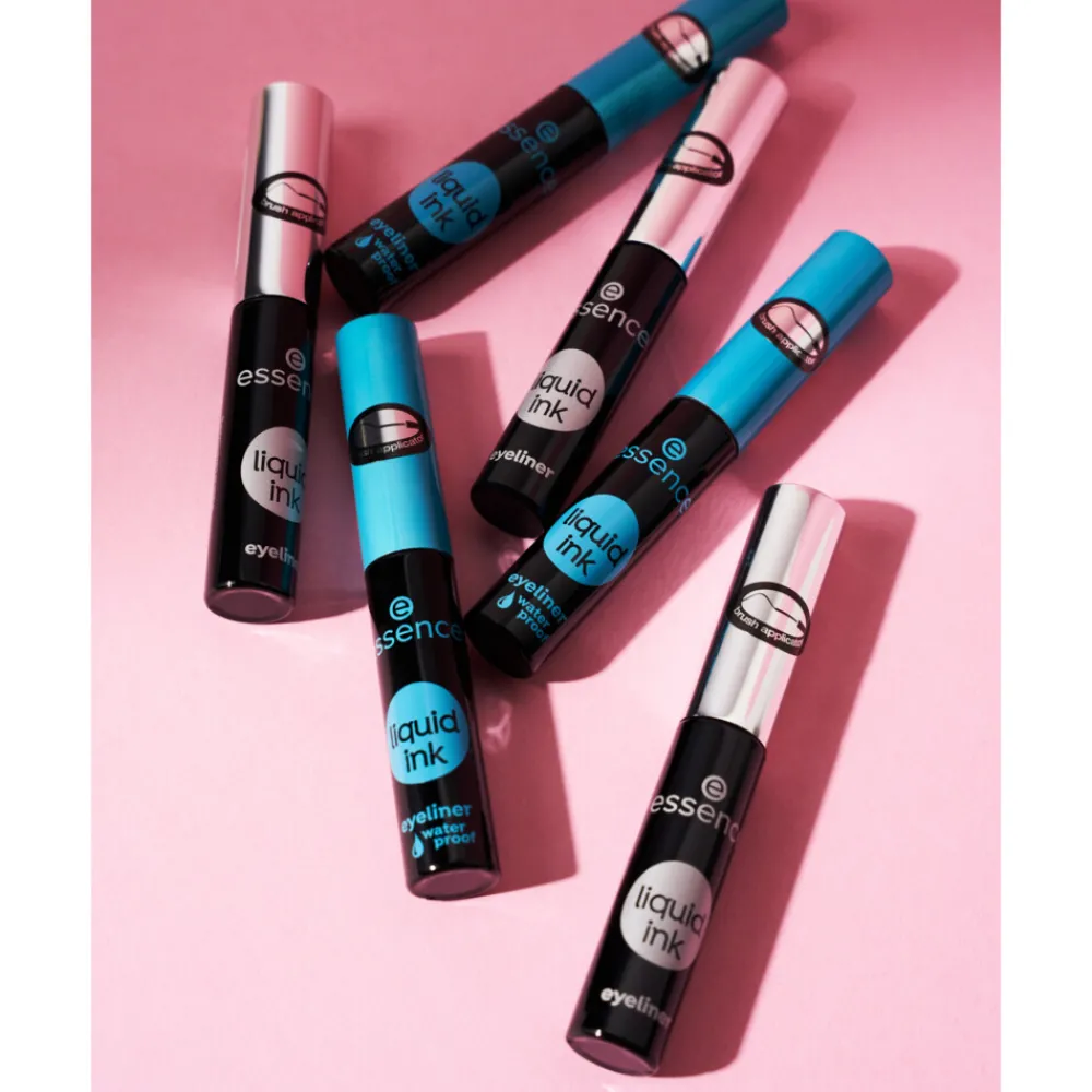 Liquid Ink Eyeliner Waterproof Black 3 ml^essence Sale