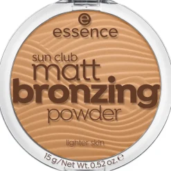 Sun Club Matt Bronzing Powder 01 Natural 15 gr^essence Outlet