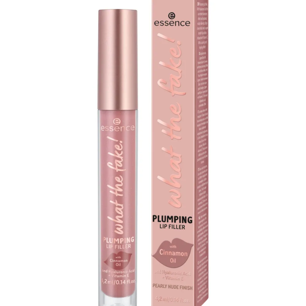 Lipgloss<essence What The Fake! Plumping Lip Filler 02 Oh My Nude! 4,2 ml