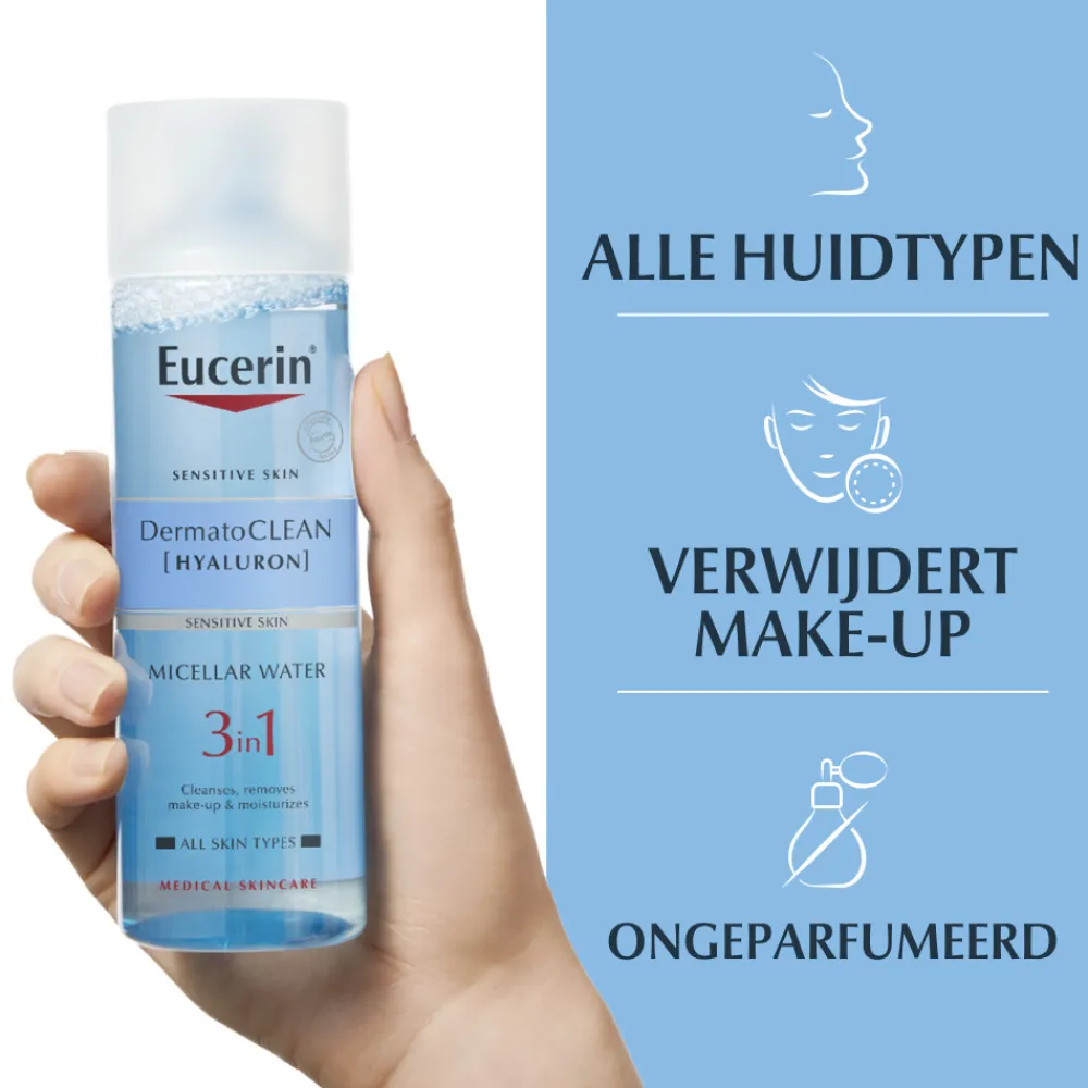 Make-Up Remover|Gezicht<Eucerin DermatoCLEAN 3 in 1 Micellaire Water 200 ml