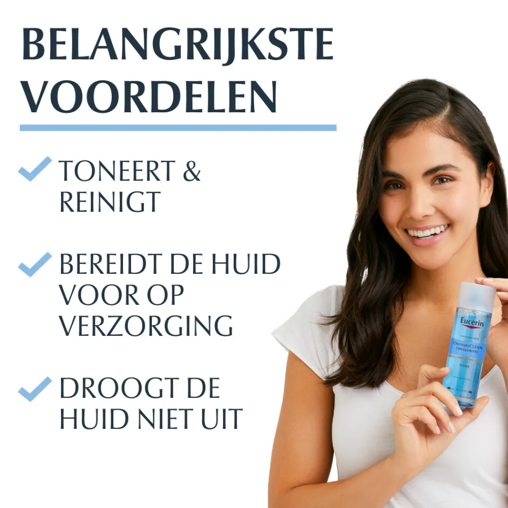 Gezicht<Eucerin DermatoCLEAN Zuiverende Tonic 200 ml