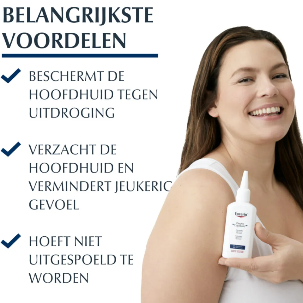 Haar<Eucerin DermoCapillaire Kalmerende Urea Behandelende Verzorging 100 ml