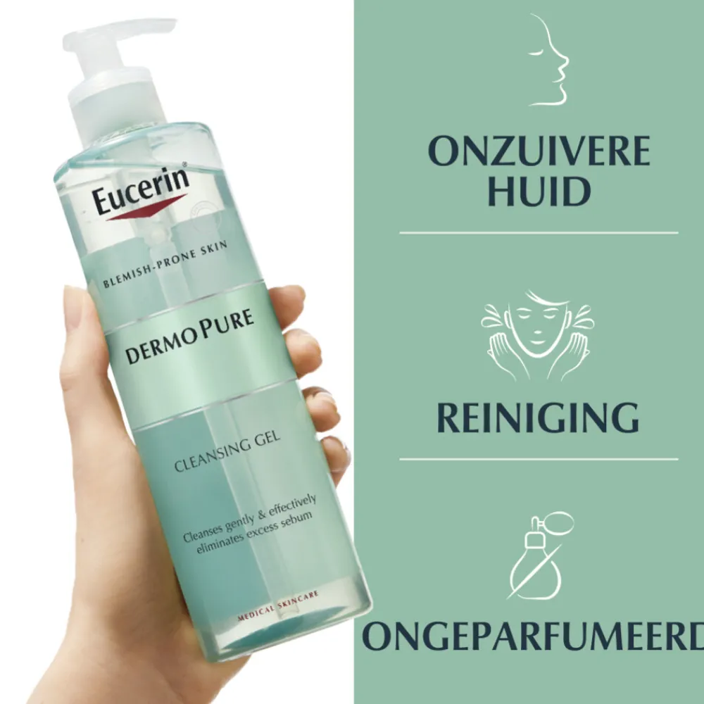 Online DermoPure Reinigingsgel 400 ml Gezicht