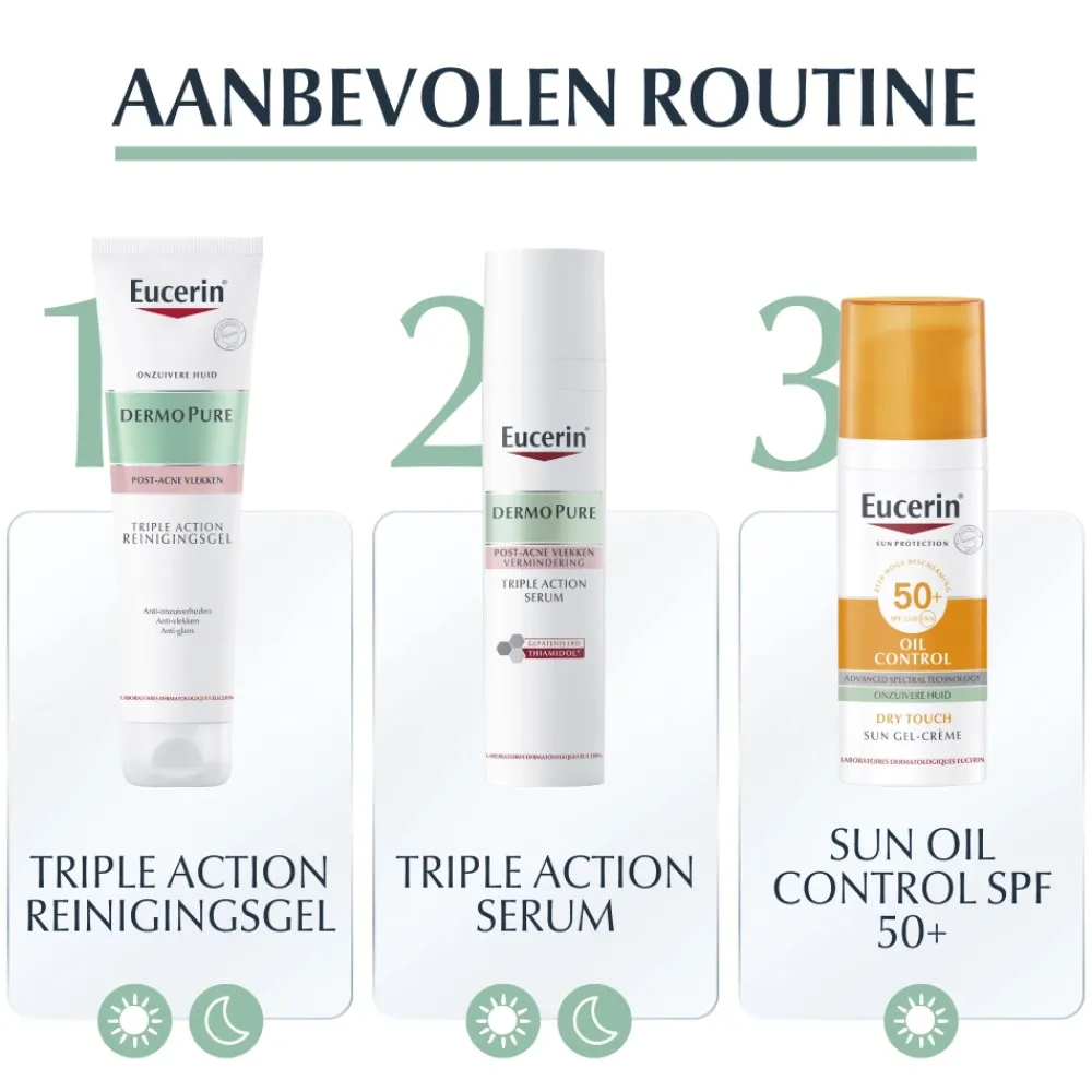 New DermoPure Triple Action Reinigingsgel 150 ml Gezicht