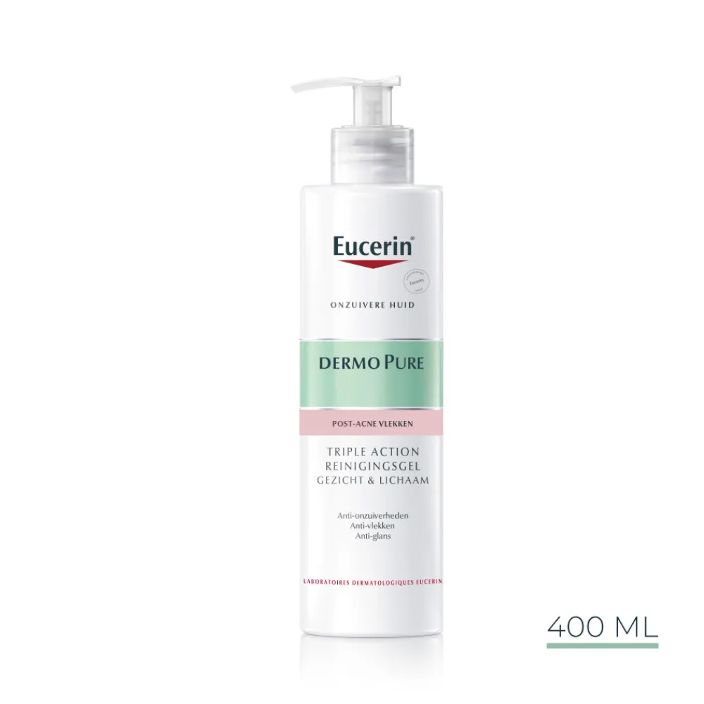 DermoPure Triple Action Reinigingsgel 400 ml^Eucerin Sale