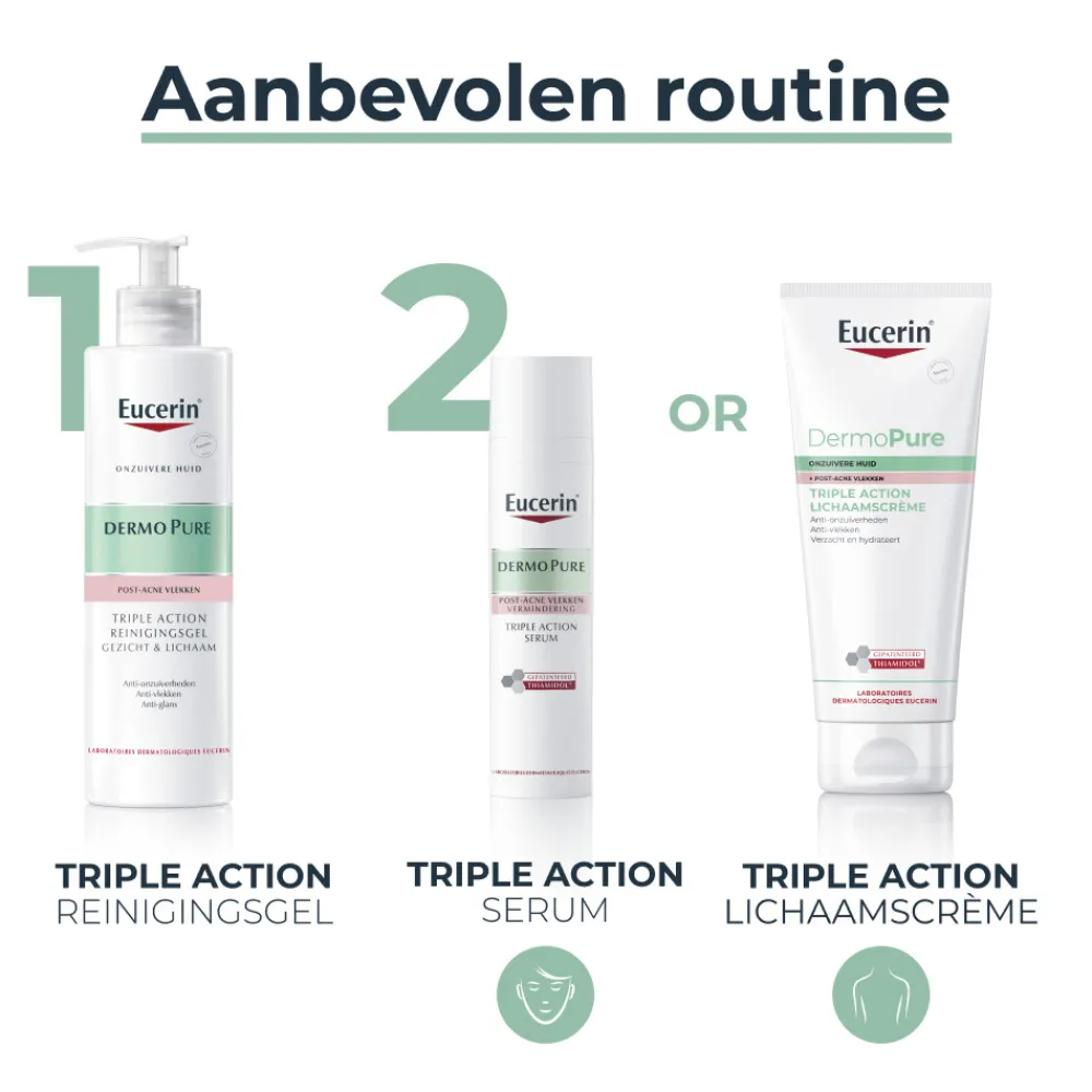 DermoPure Triple Action Reinigingsgel 400 ml^Eucerin Sale