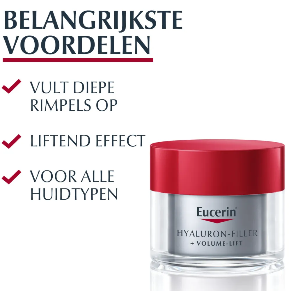 Gezicht<Eucerin Hyaluron-Filler + Volume-Lift Nachtcrème 50 ml