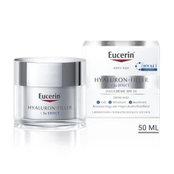 Hyaluron-Filler + 3x Effect Dagcrème Droge Huid SPF 15 50 ml^Eucerin Outlet
