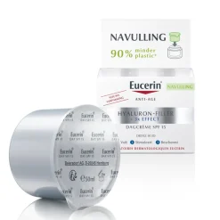 Outlet Hyaluron-Filler + 3x Effect Dagcrème Droge Huid SPF 15 Navulling 50 ml Gezicht