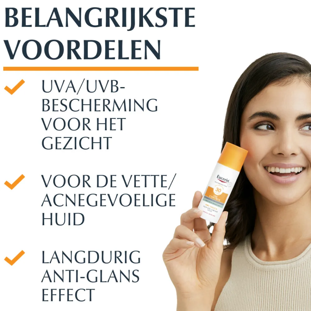Clearance Sun Oil Control Gel-Creme SPF 30 50 ml Zon|Zonbescherming