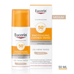 Zon|Zonbescherming<Eucerin Sun Photoaging Control CC Cream Medium SPF 50 50 ml