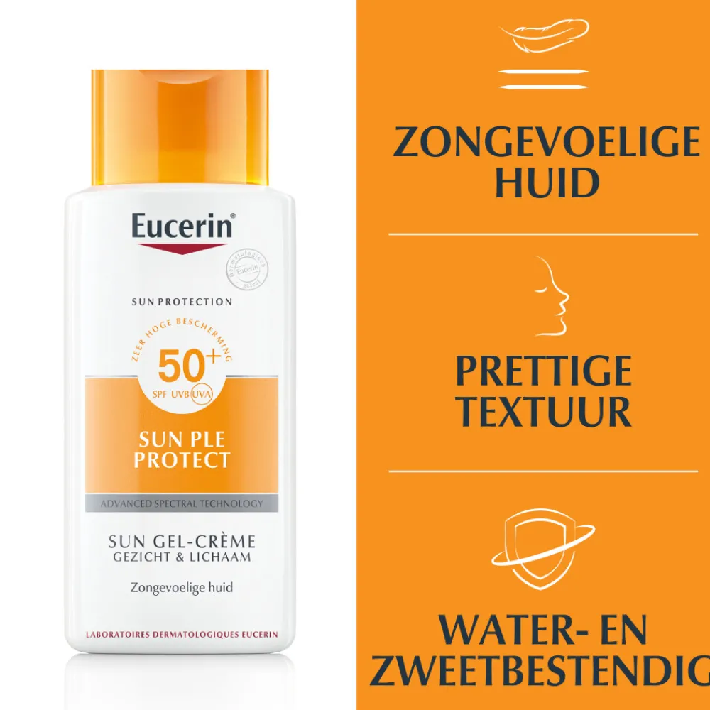 Clearance Sun PLE Protect Sun Gel-Crème Gezicht en Lichaam SPF 50 150 ml Zon|Zonbescherming