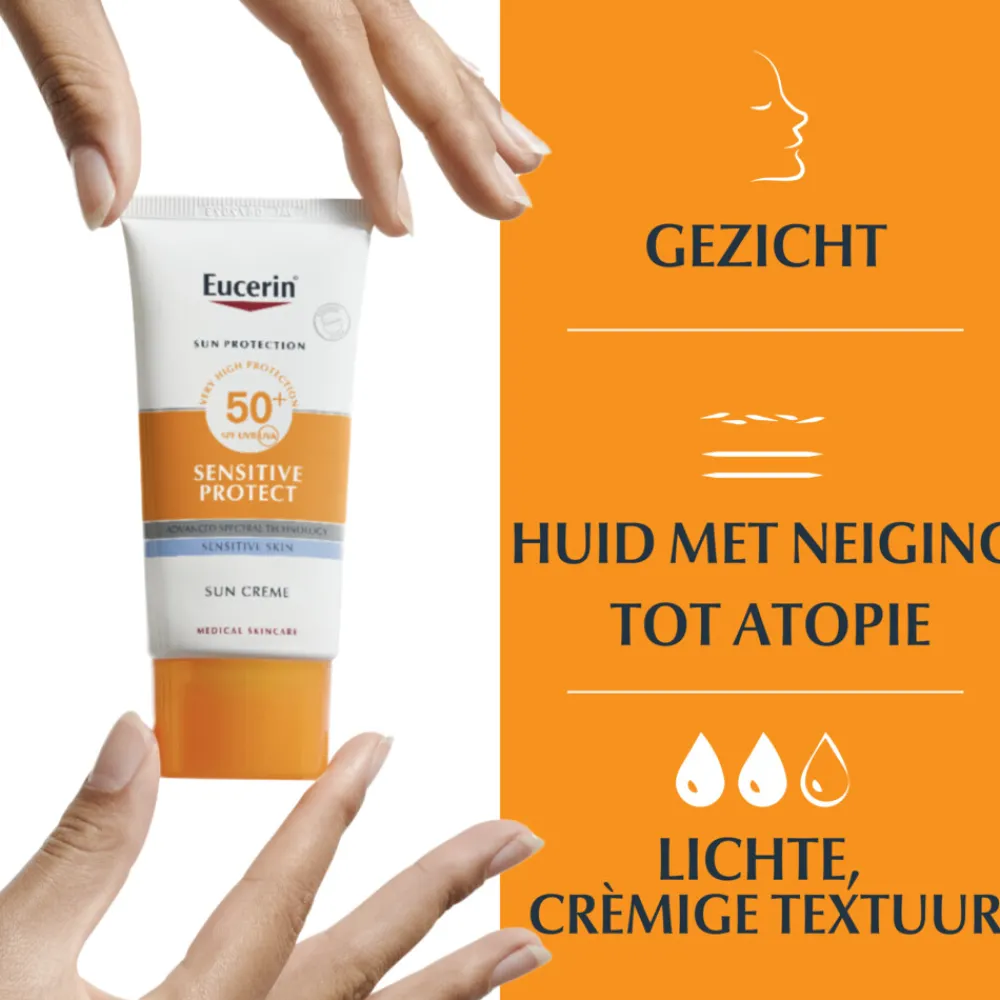 Sun Sensitive Zonnebrandcrème SPF 50+ 50 ml^Eucerin