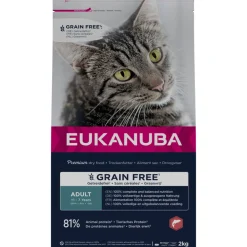 Discount Adult Graanvrij Kattenvoer Zalm 2 kg Kattenvoer