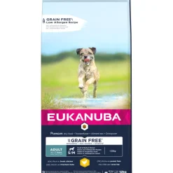 Adult Graanvrij Small-Medium Hondenvoer Kip 12 kg^Eukanuba