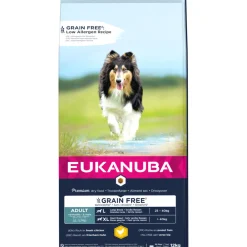 Adult Graanvrij Large Hondenvoer Kip 12 kg^Eukanuba New