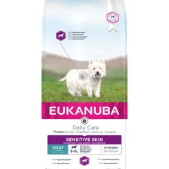 Daily Care Sensitive Skin Hondenvoer 12 kg^Eukanuba Outlet