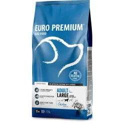 Hondenvoer<Euro-Premium Adult Large Kip - Rijst 12 kg