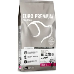 Hondenvoer<Euro-Premium Adult Light 3 kg