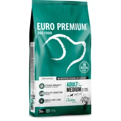 Hondenvoer<Euro-Premium Adult Medium Kip - Rijst 3 kg