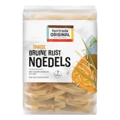 Bruine Rijst Noedels 225 gr Pasta, Rijst & Wraps