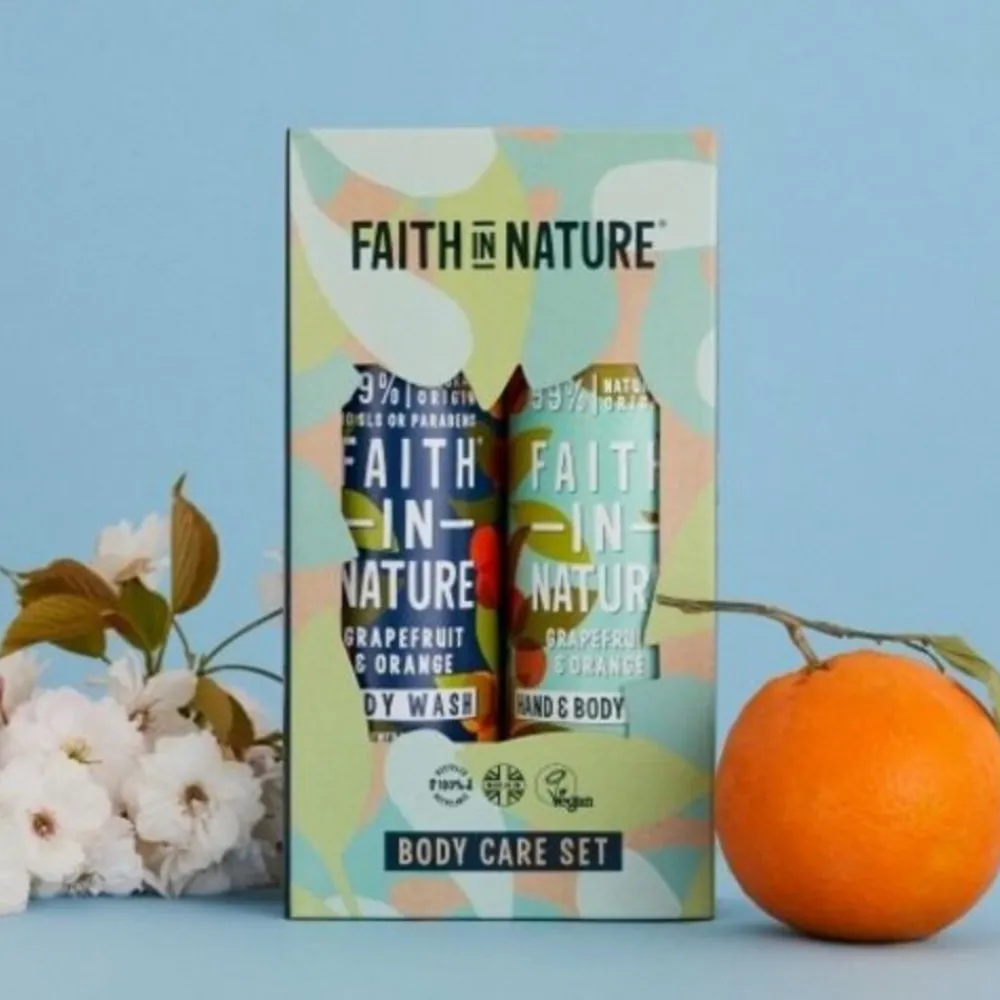 Geschenkset Body Care Grapefruit & Orange 1 set^Faith In Nature Clearance