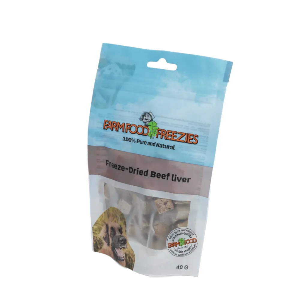 Snacks<Farm Food Freezies Runderlever 40 gr