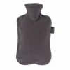 Thuis & Onderweg|Zelfzorg<Fashy Warmwaterzak Fleece Antraciet Grijs 2 liter