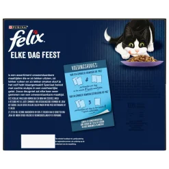 Discount Elke Dag Feest Mix Selectie in Gelei 24 x 85 gr Kattenvoer