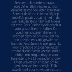 Kattenvoer<Felix Elke Dag Feest Mix Selectie in Gelei Junior 12 x 85 gr