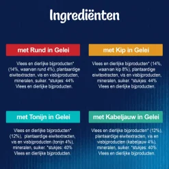 Sale Elke Dag Feest Mix Selectie in Gelei 80 x 85 gr Kattenvoer