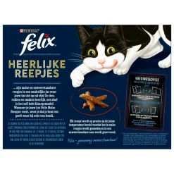Heerlijke Reepjes Selectie Farm 12 x 80 gr^Felix Online