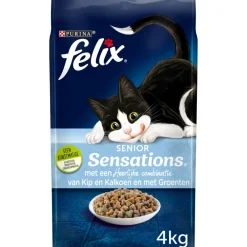 Sale Kattenvoer Senior Sensations 4 kg Kattenvoer