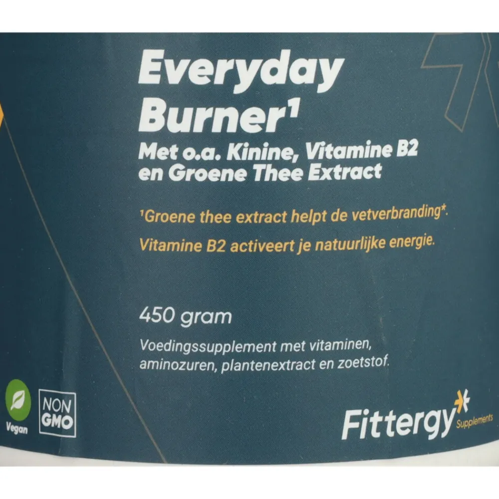 Afslankpillen<Fittergy Supplements Everyday Burner 450 gr