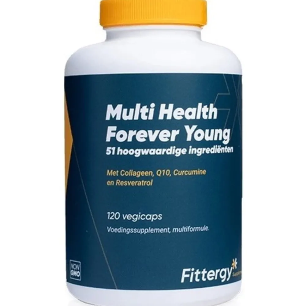 Multi Vitaminen En Mineralen<Fittergy Supplements Multi Health Forever Young 120 capsules