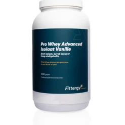 Pro Whey Advanced Isolate Vanille 1000 gr^Fittergy Supplements New