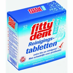 Specialistische Mondverzorging<Fittydent Reinigingstabletten 32 stuks