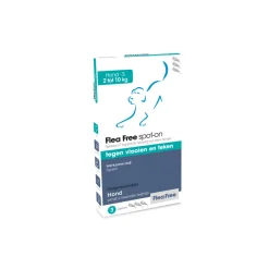 Spot On Anti Vlooiendruppels Hond 2 - 10 kg 3 pipetten^Flea Free