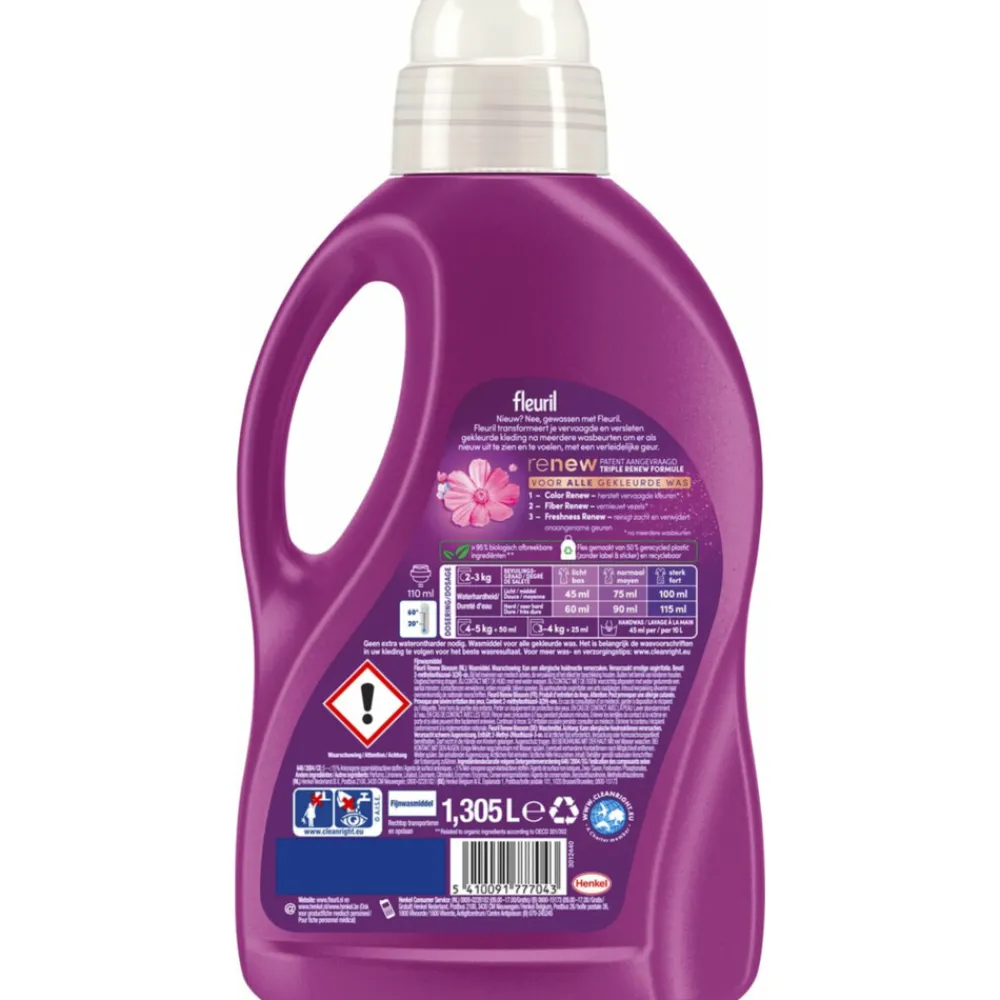 Wasmiddel<Fleuril Color Blossom Wasmiddel 29 wasbeurten 1,305 liter