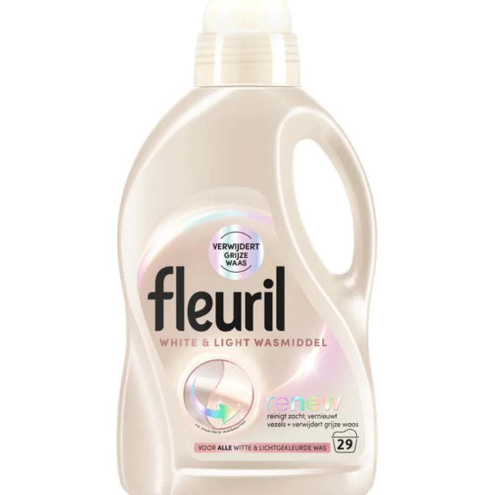 White & Light Wasmiddel 29 wasbeurten 1,305 liter^Fleuril Best