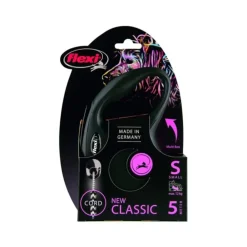 Rollijn Classic Koord 5 mtr tot 12 kg Zwart^Flexi Online