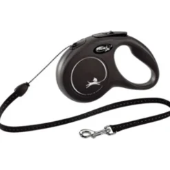 Rollijn Classic Koord 5 mtr tot 12 kg Zwart^Flexi Online