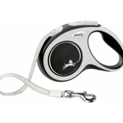 Discount Rollijn New Comfort Tape 5 mtr tot 15 kg Zwart Halsbanden & Uitlaten